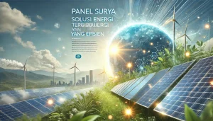 Panel Surya Solusi Energi Terbarukan yang Efisien