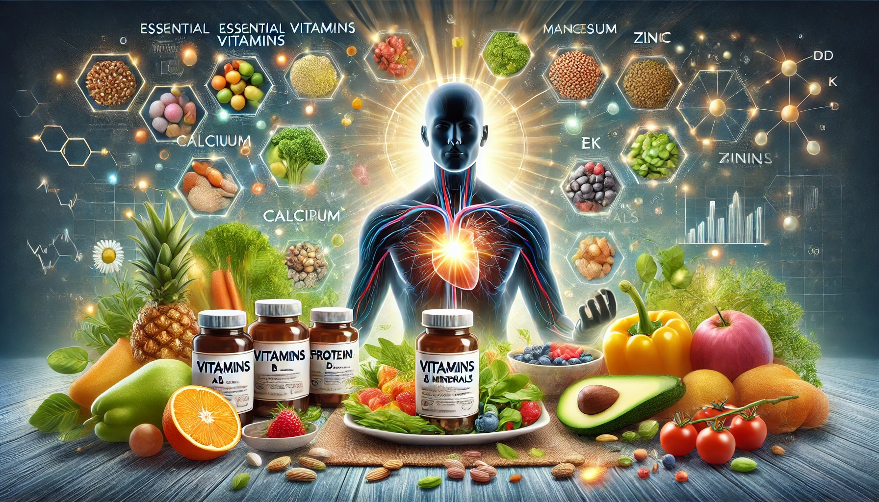 Pentingnya Vitamin dan Mineral Sehari-hari