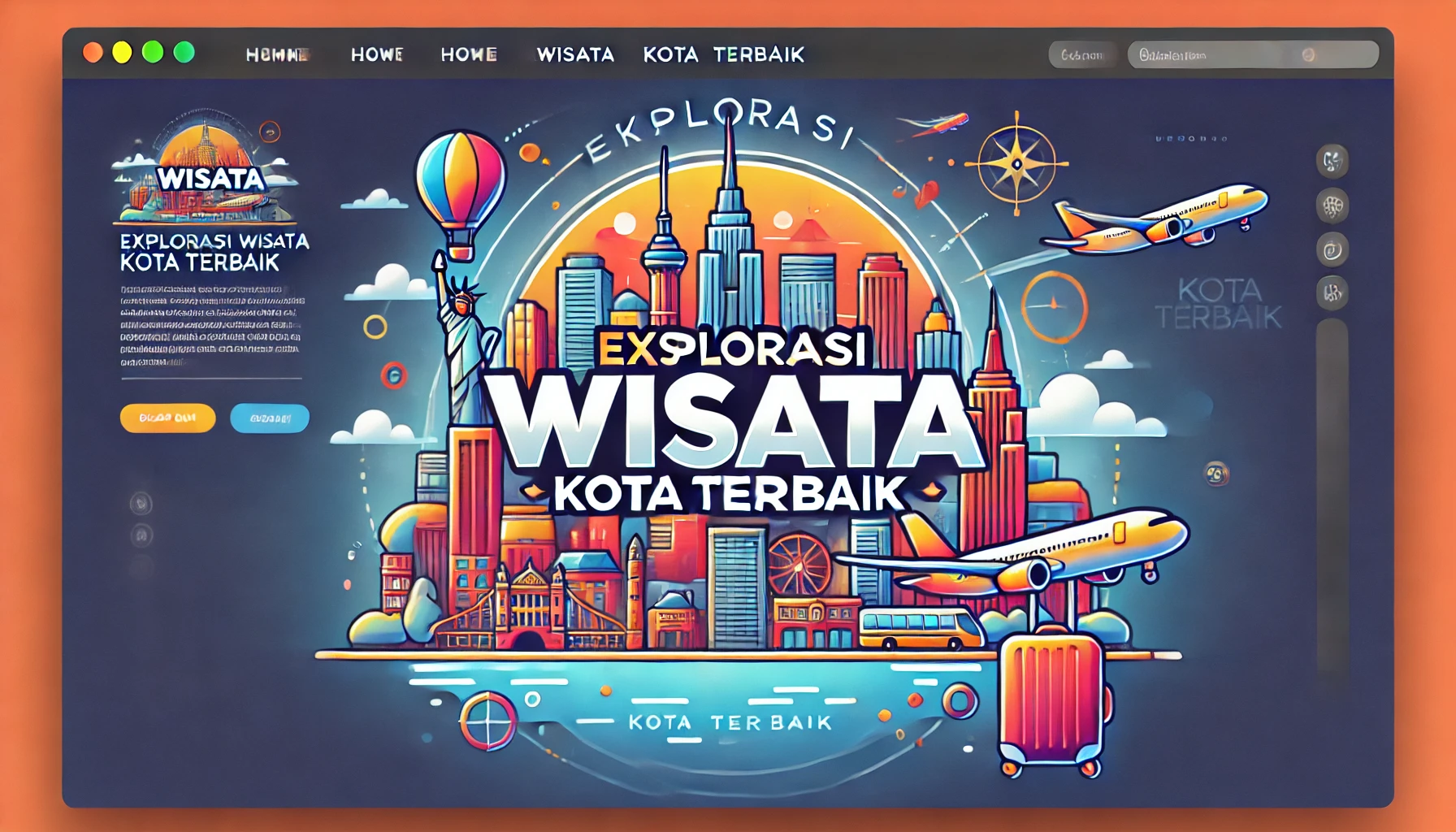 Eksplorasi Wisata Kota Terbaik