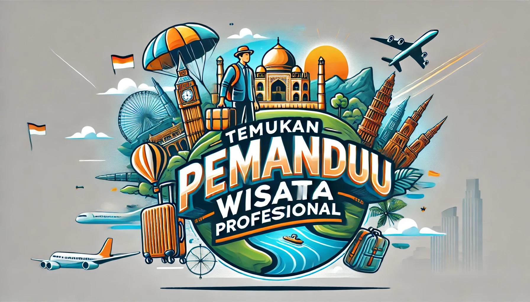 Temukan Pemandu Wisata Profesional