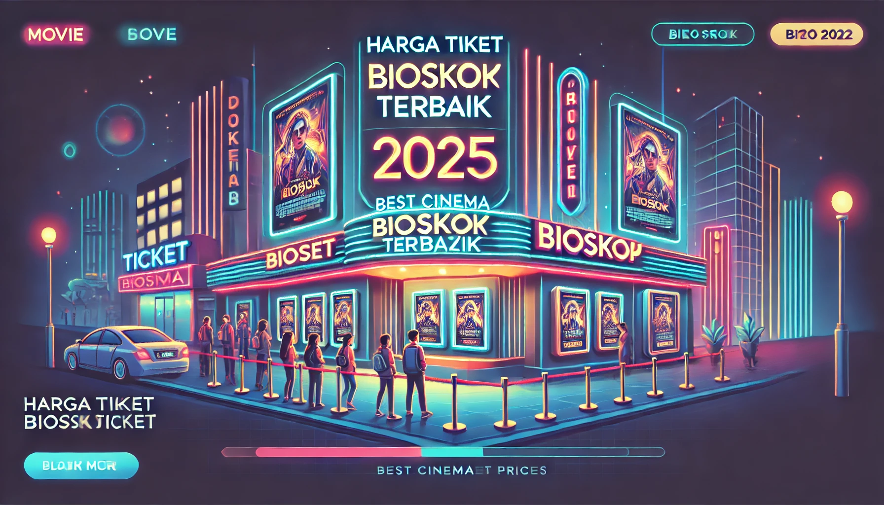 Harga Tiket Bioskop Terbaik 2025
