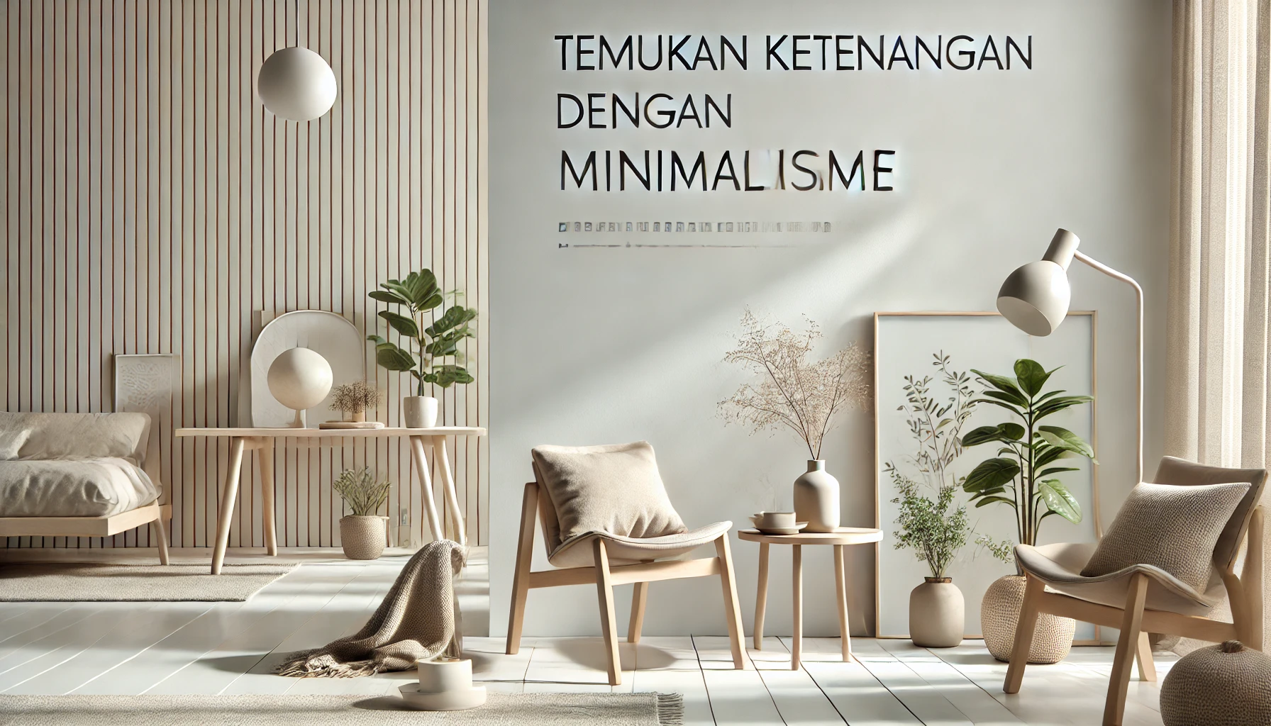 Temukan Ketenangan Dengan Minimalisme