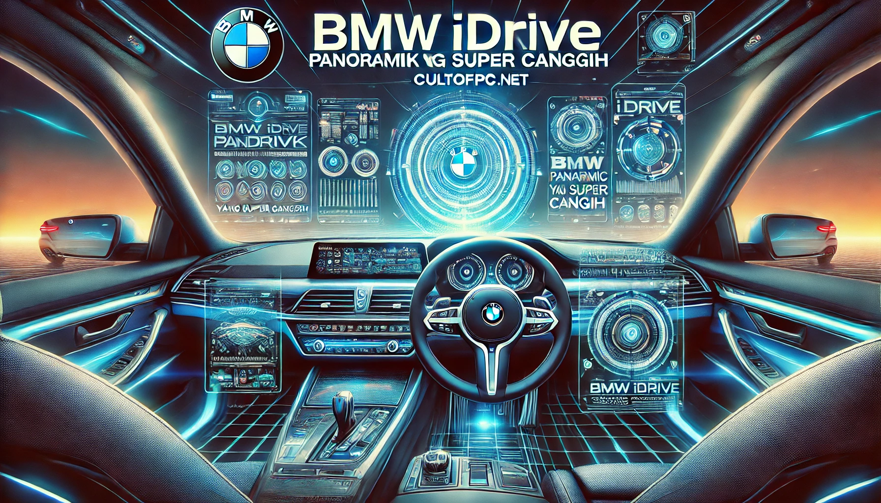 BMW iDrive Panoramik yang Super Canggih