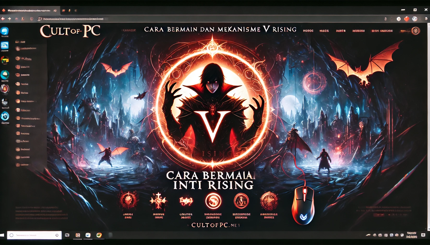 Cara Bermain dan Mekanisme Inti V Rising