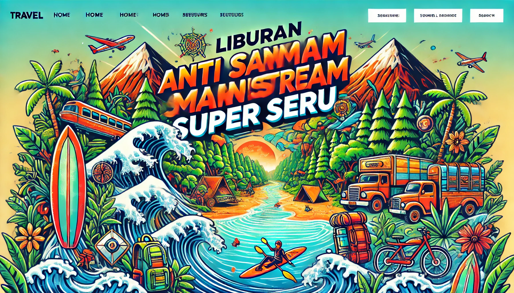 Liburan Anti Mainstream Super Seru