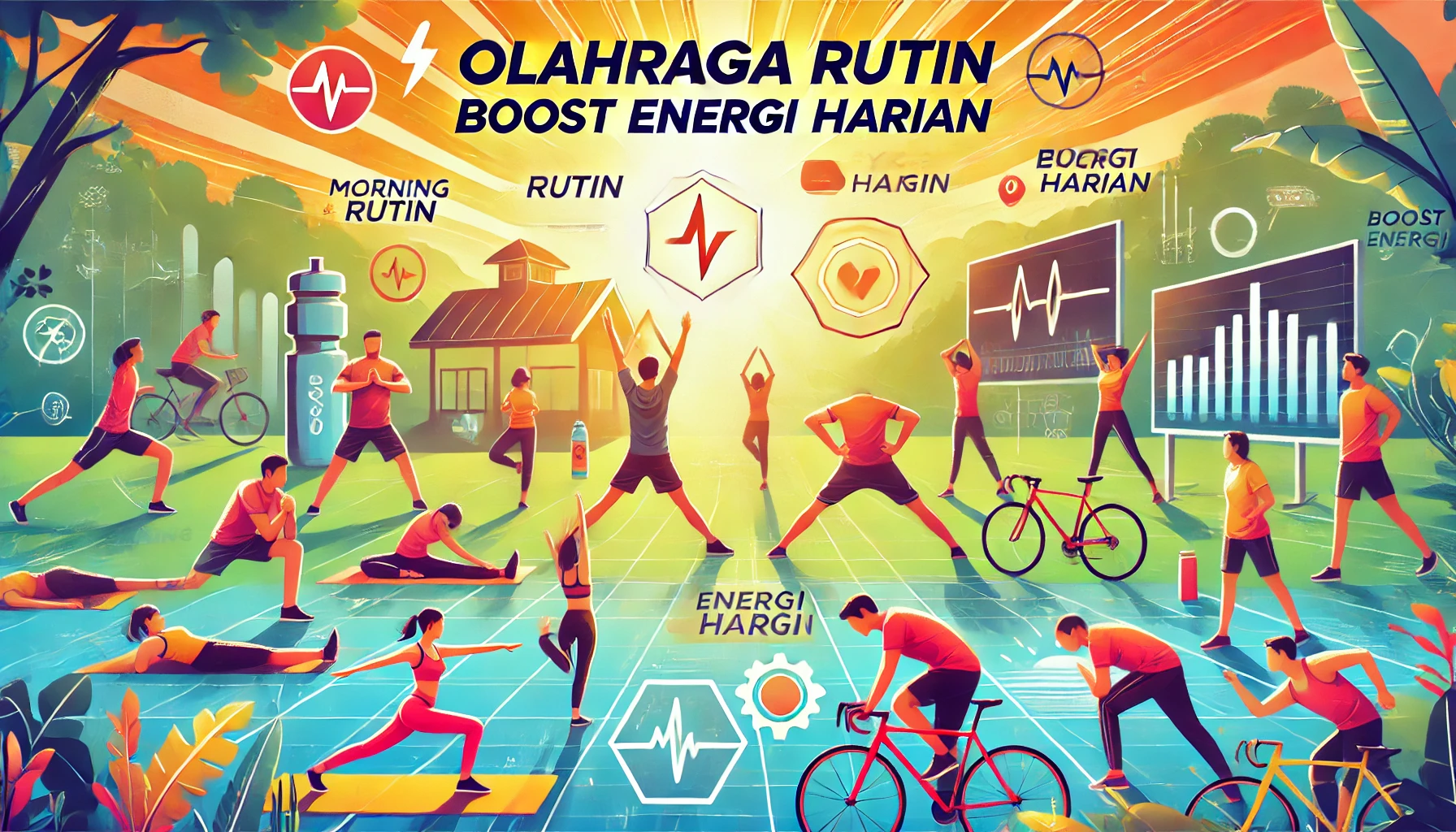 Olahraga Rutin Boost Energi Harian