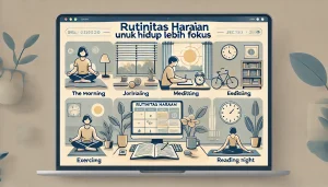 Rutinitas Harian untuk Hidup Lebih Fokus