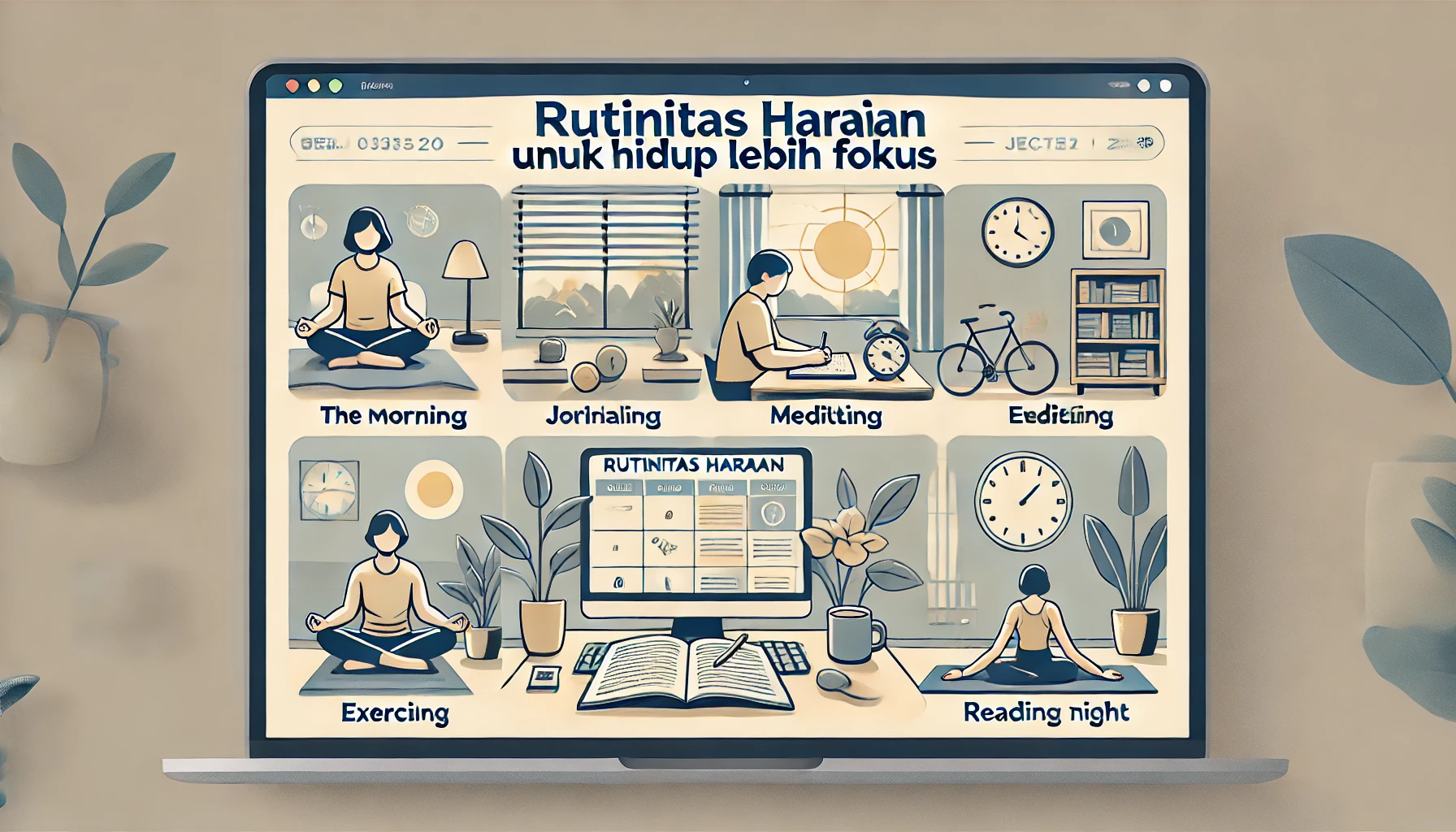 Rutinitas Harian untuk Hidup Lebih Fokus