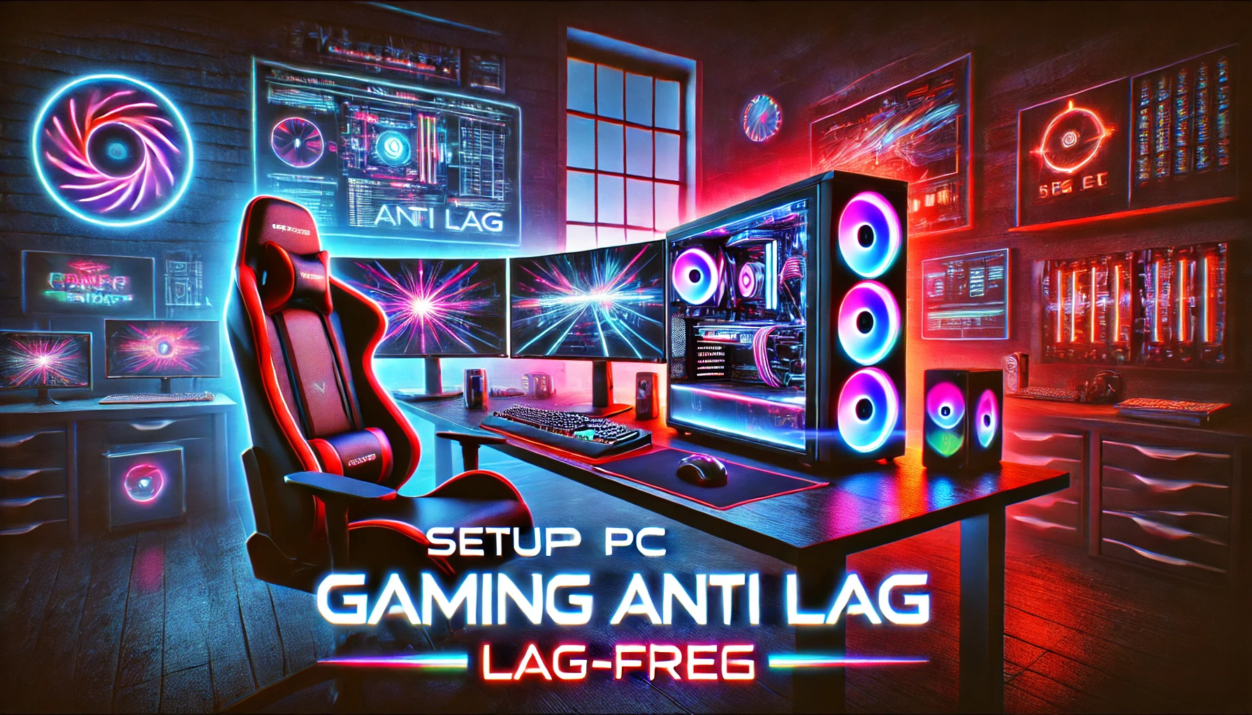 Setup PC Gaming Gahar Anti Lag