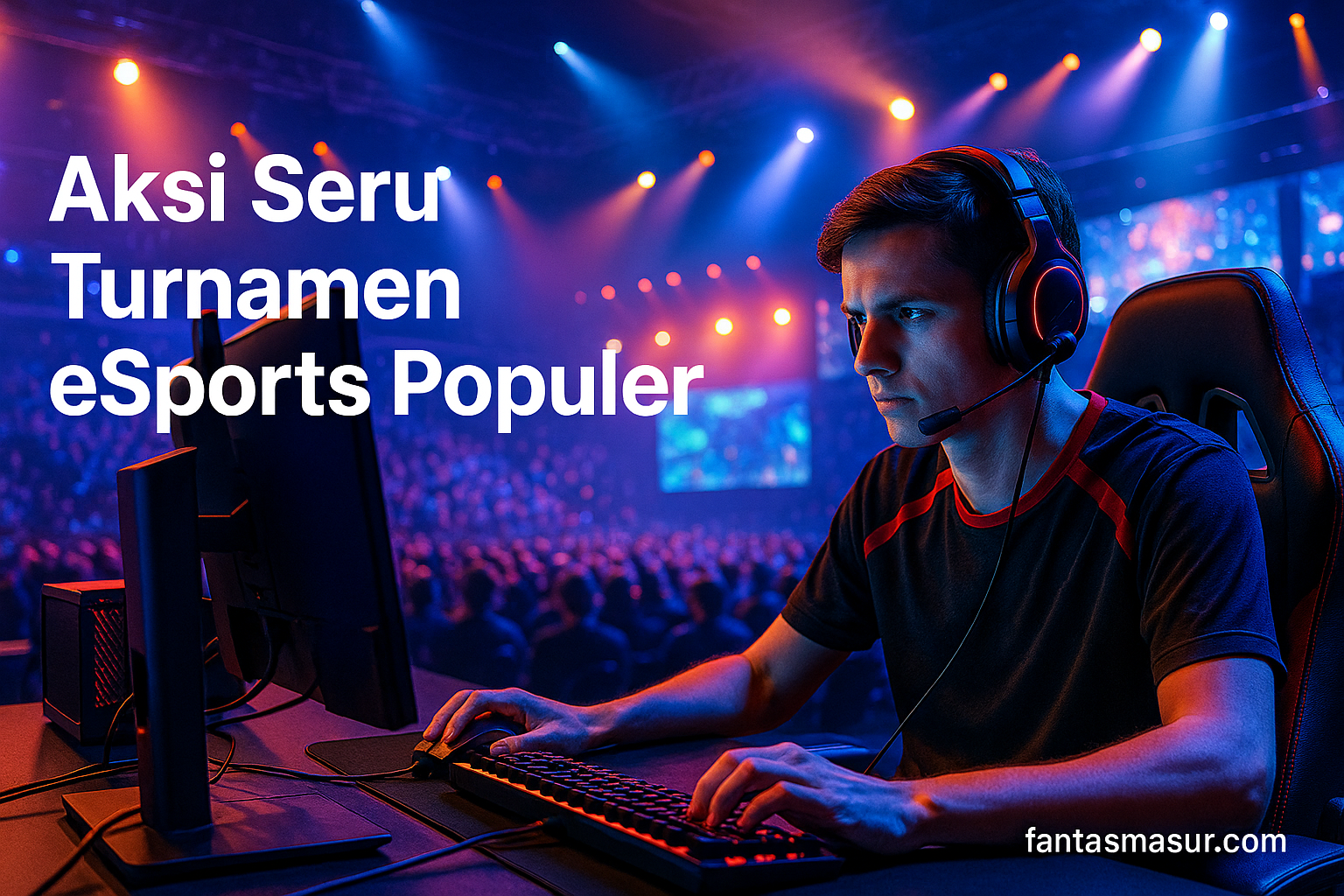 Aksi Seru Turnamen eSports Populer