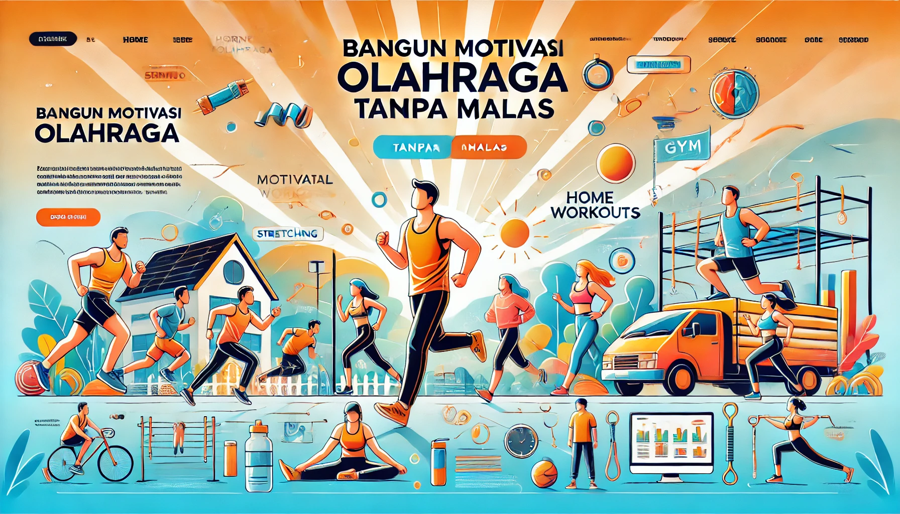 Bangun Motivasi Olahraga Tanpa Malas