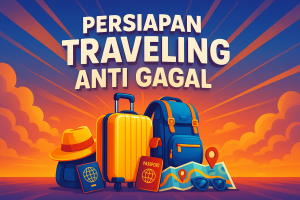 Persiapan Traveling Anti Gagal