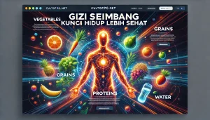 Gizi Seimbang Kunci Hidup Lebih Sehat