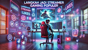 Langkah Jadi Streamer Gaming Populer