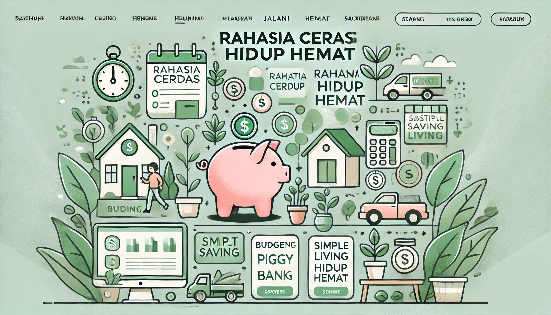 Rahasia Cerdas Jalani Hidup Hemat