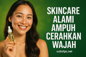 Skincare Alami Ampuh Cerahkan Wajah