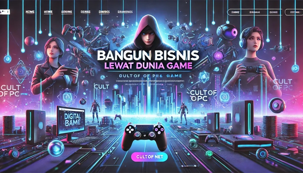 Bangun Bisnis Lewat Dunia Game