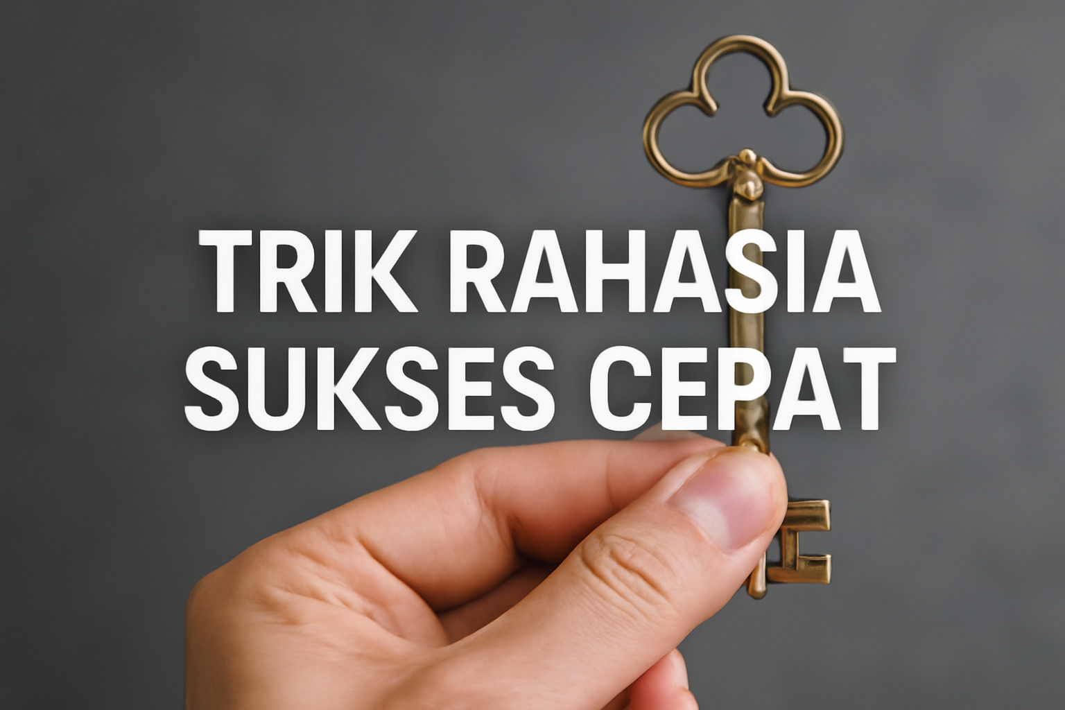 Trik Rahasia Sukses Cepat