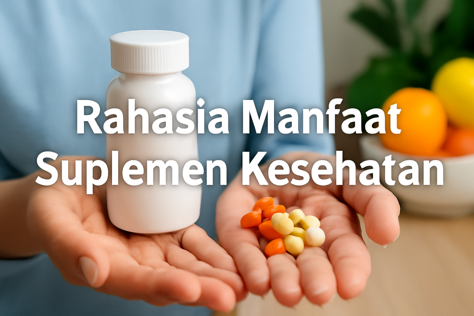 Rahasia Manfaat Suplemen Kesehatan