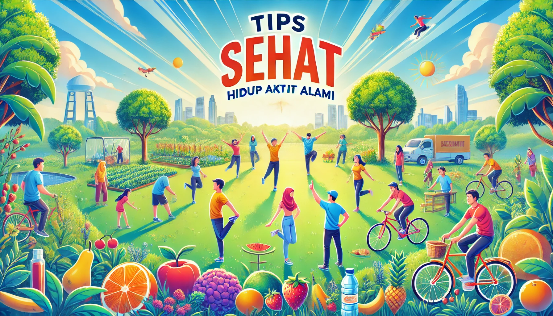 Tips Sehat Hidup Aktif Alami
