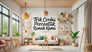 Trik Cerdas Percantik Rumah Kamu