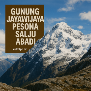Gunung Jayawijaya Pesona Salju Abadi