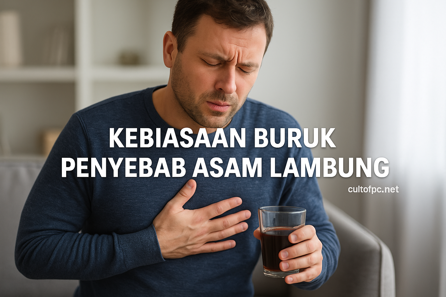 Kebiasaan Buruk Penyebab Asam Lambung