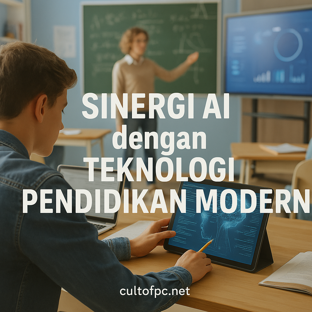 Sinergi AI dengan Teknologi Pendidikan Modern