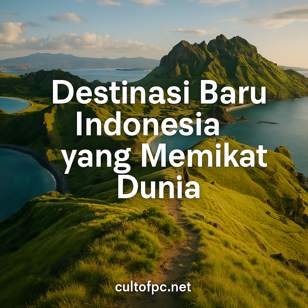 Destinasi Baru Indonesia yang Memikat Dunia