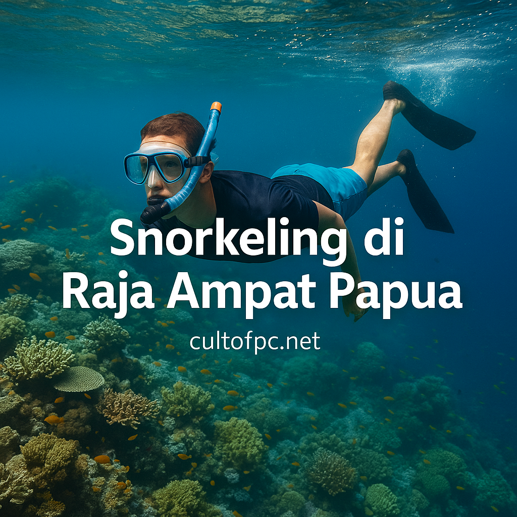 Snorkeling di Raja Ampat Papua