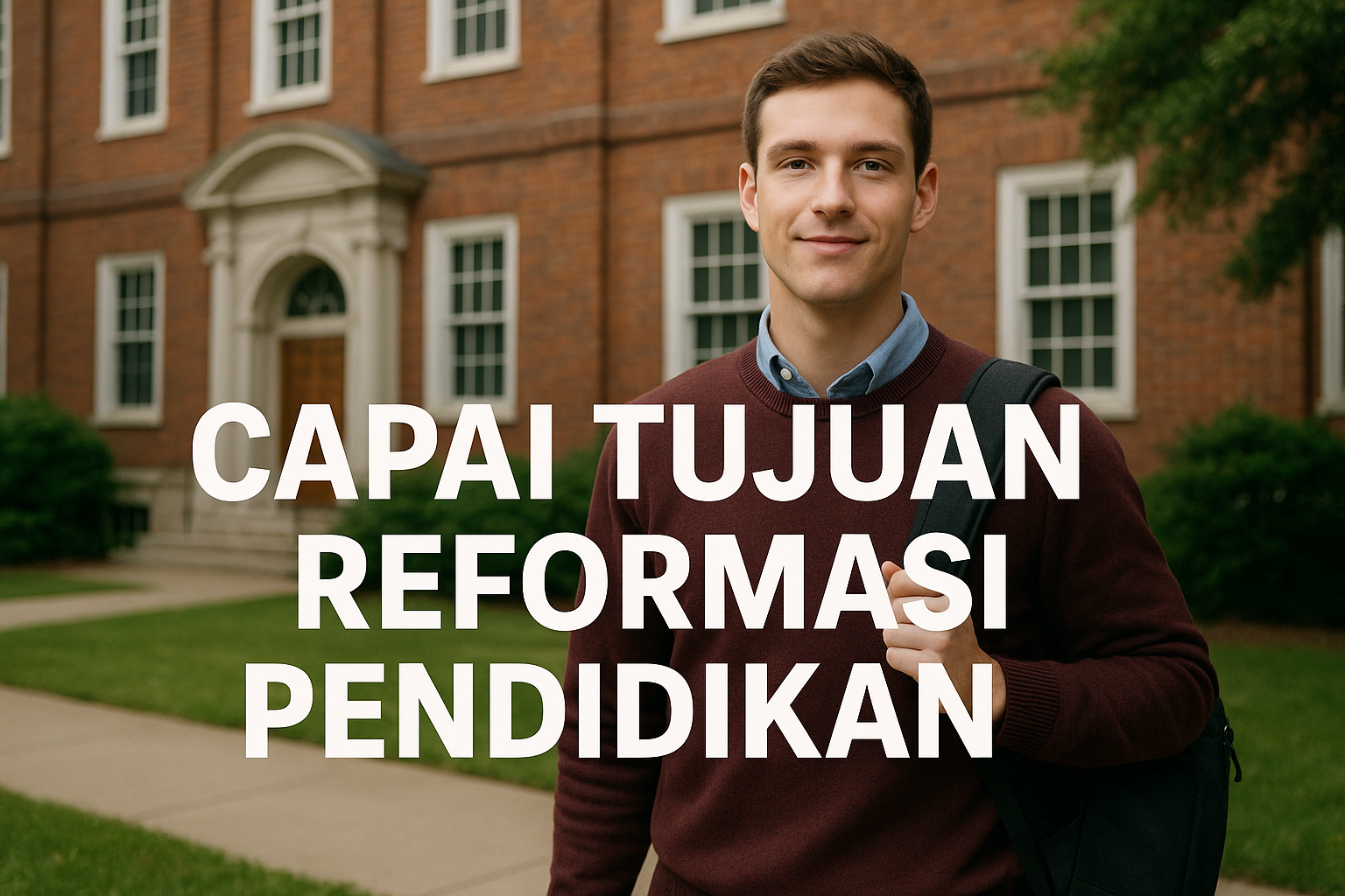 Capai Tujuan Reformasi Pendidikan