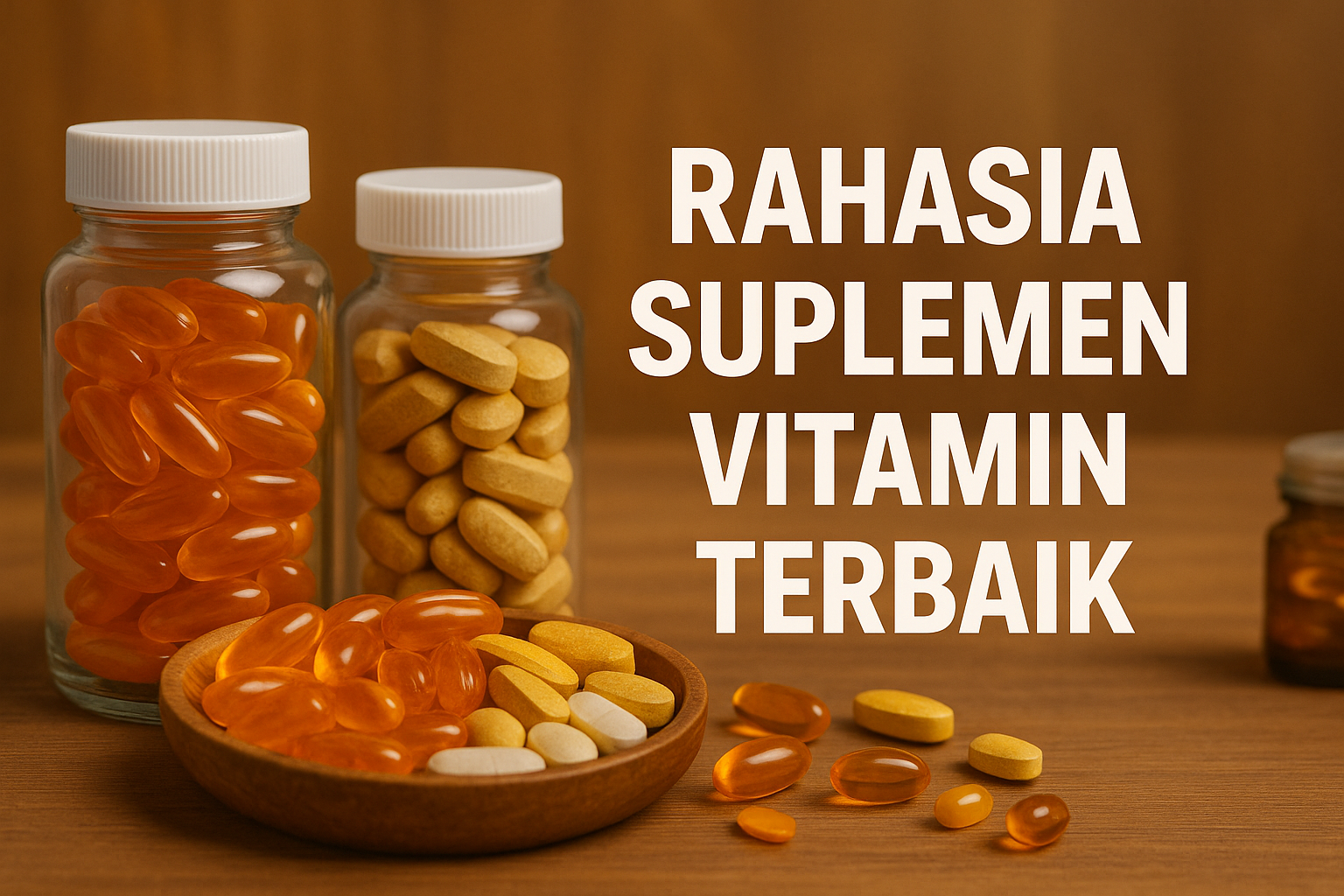 Rahasia Suplemen Vitamin Terbaik