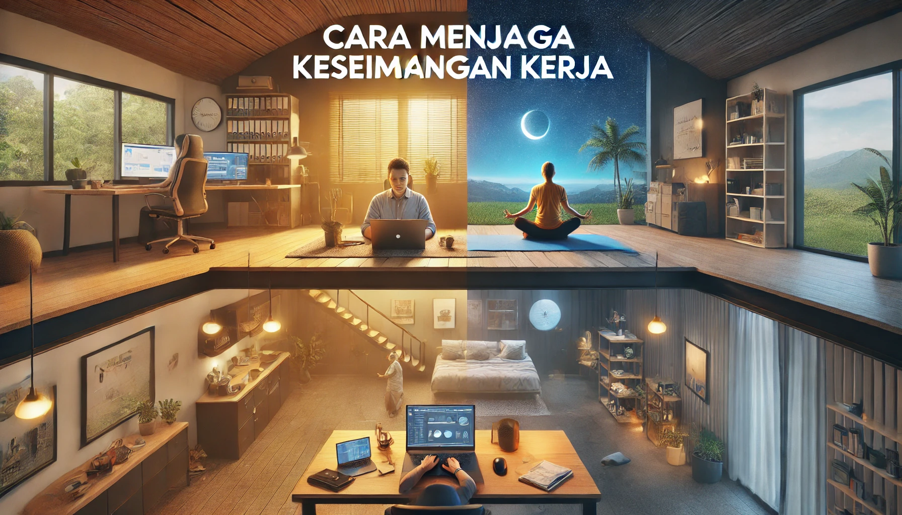 Cara Menjaga Keseimbangan Kerja
