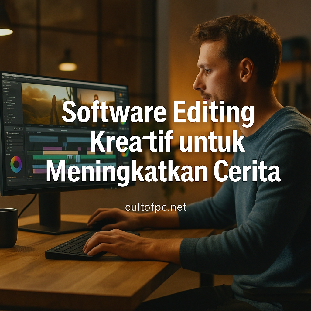 Software Editing Kreatif untuk Meningkatkan Cerita
