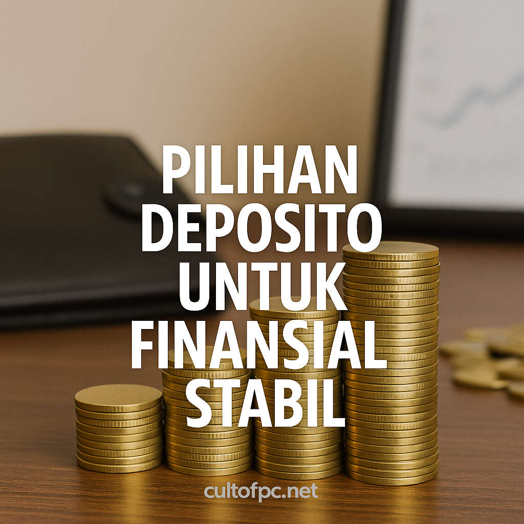 Pilihan Deposito untuk Finansial Stabil