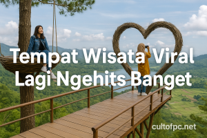 Tempat Wisata Viral Lagi Ngehits Banget