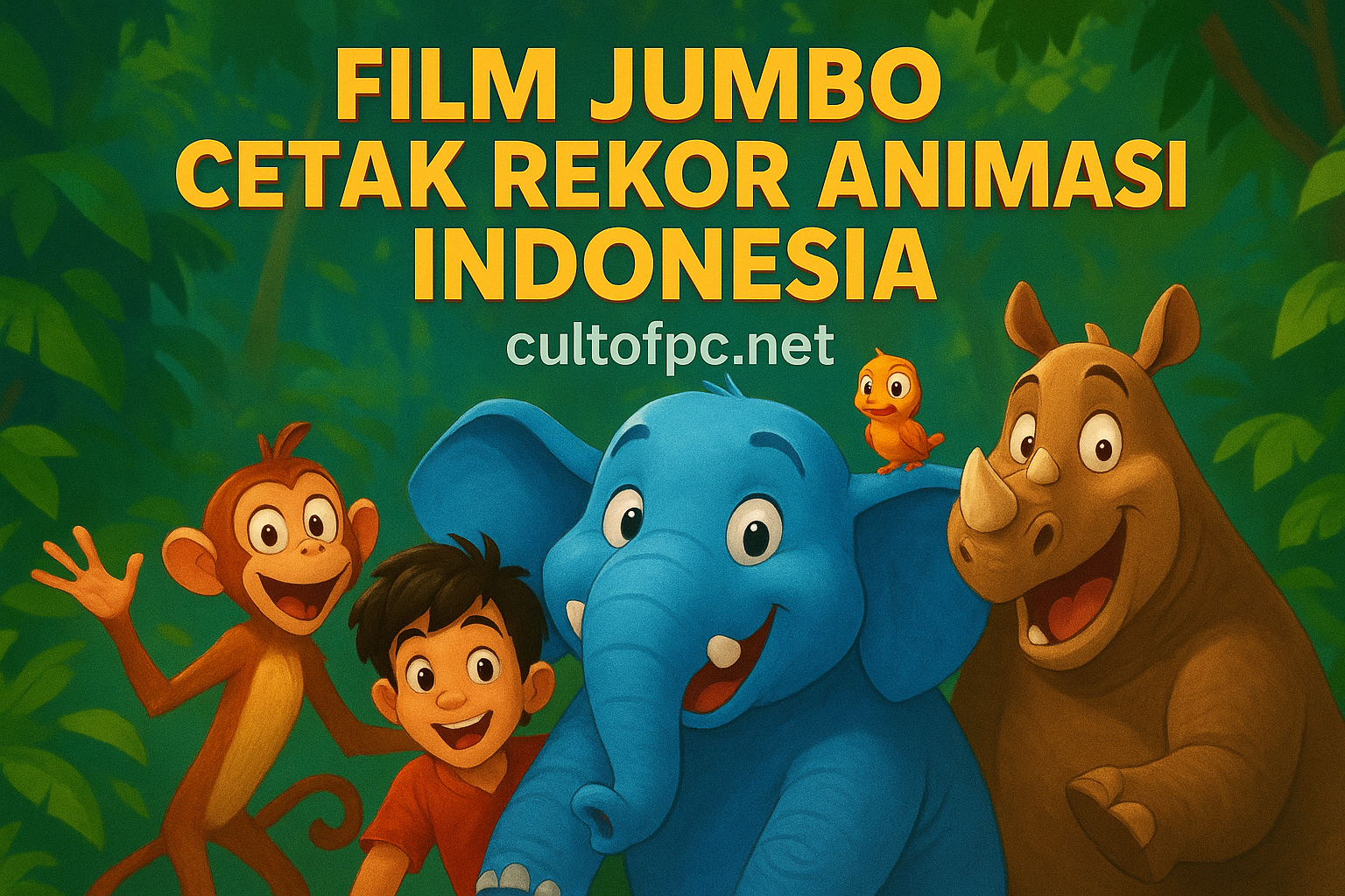 Film Jumbo Cetak Rekor Animasi Indonesia