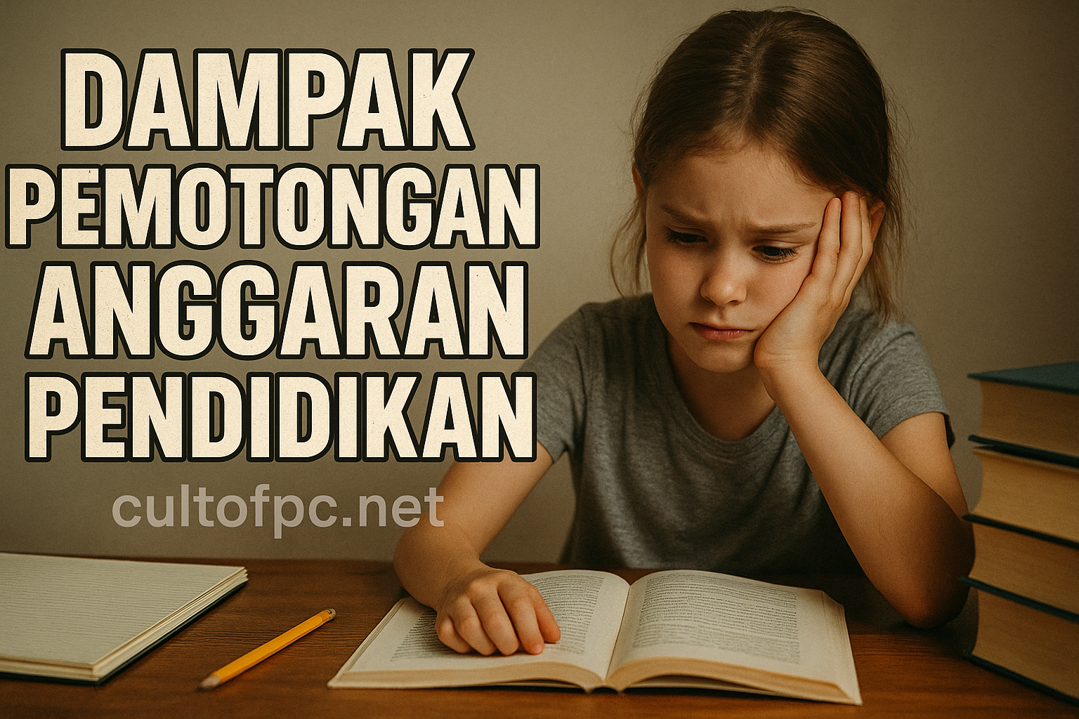 Dampak Pemotongan Anggaran Pendidikan