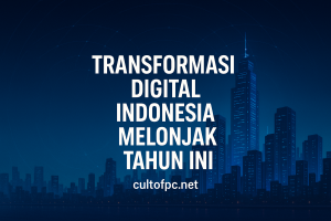 Transformasi Digital Indonesia Melonjak Tahun Ini