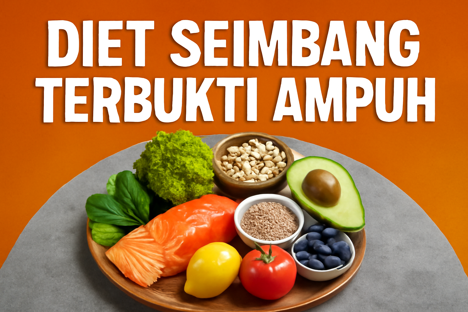 Diet Seimbang Terbukti Ampuh