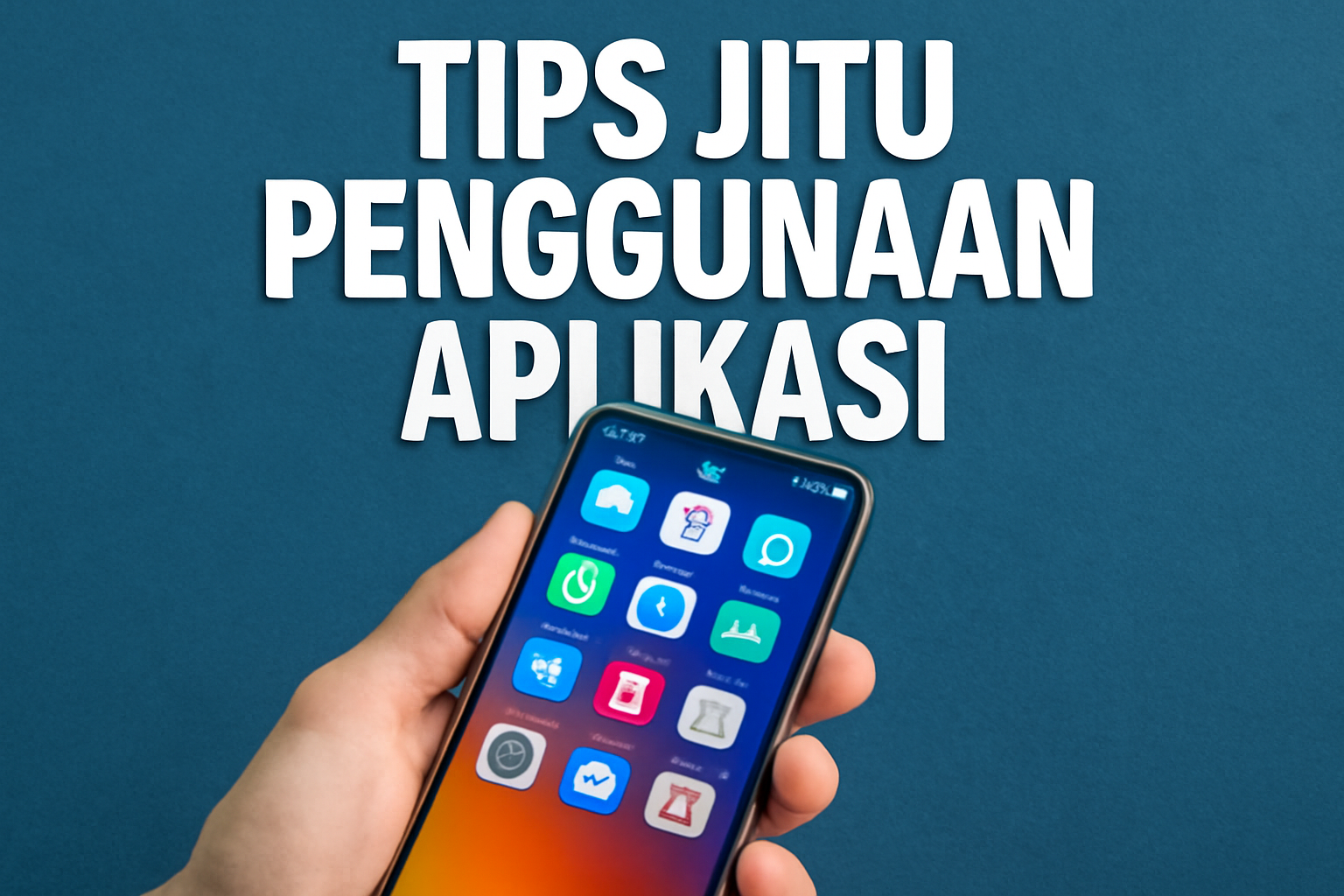 Tips Jitu Penggunaan Aplikasi