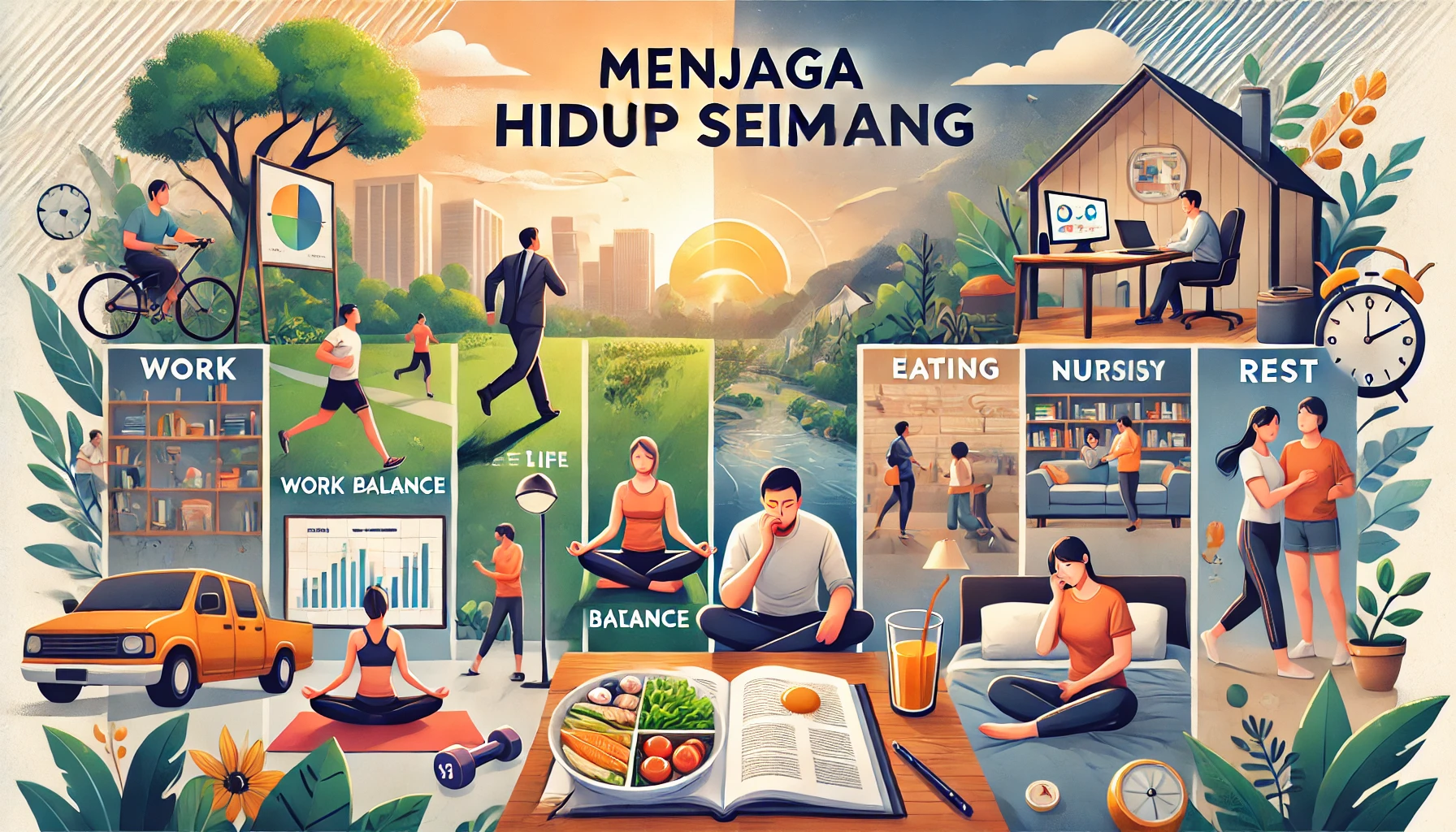 Menjaga Gaya Hidup Seimbang