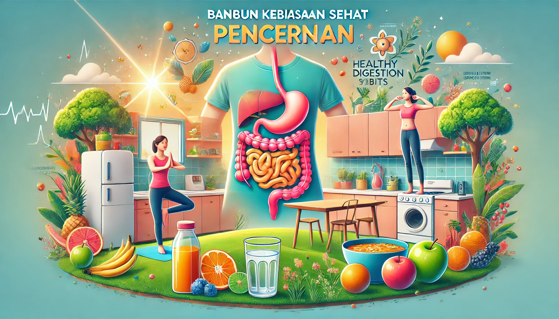 Bangun Kebiasaan Sehat Pencernaan