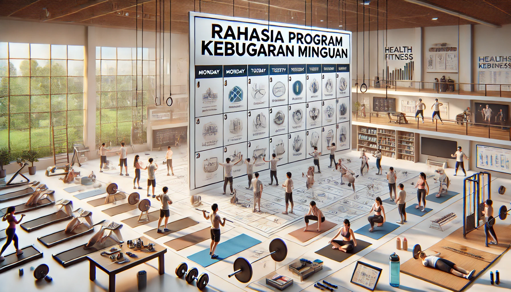 Rahasia Program Kebugaran Mingguan