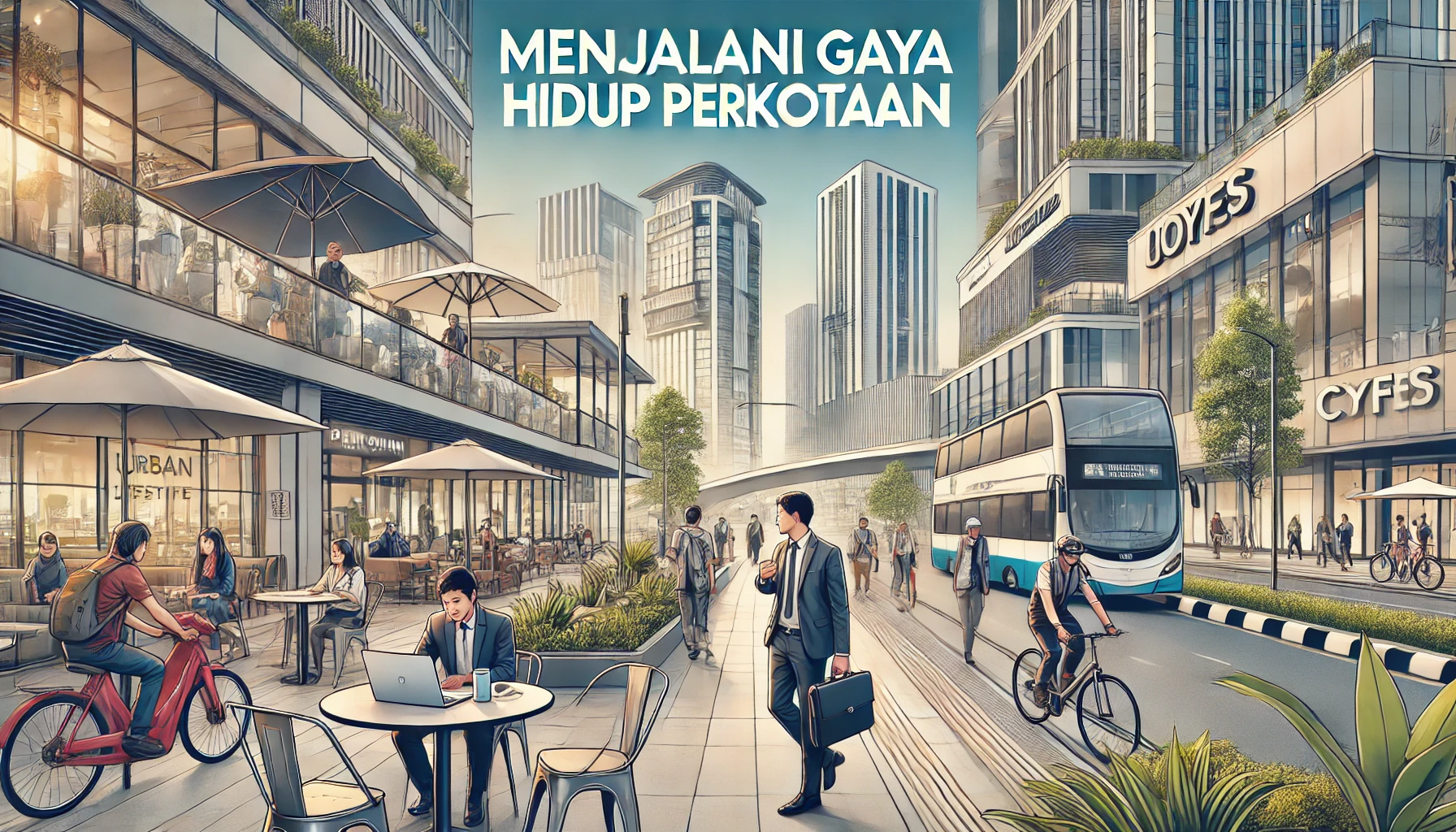Menjalani Gaya Hidup Perkotaan