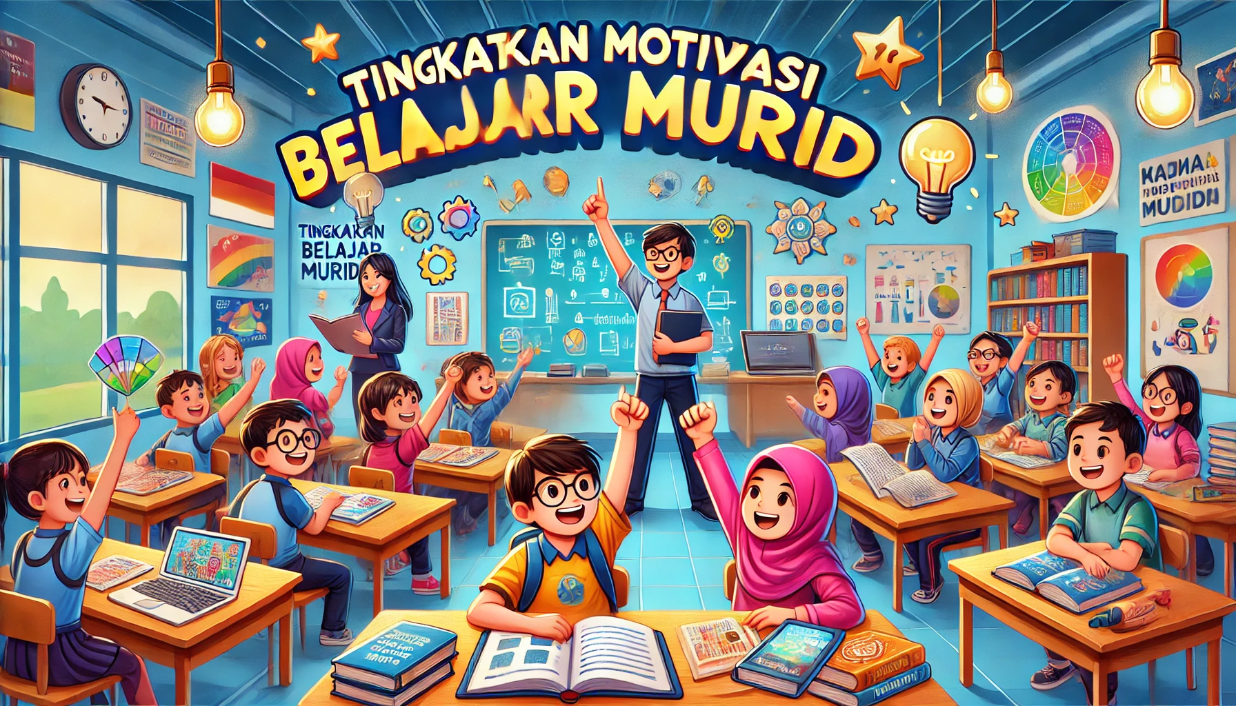 Tingkatkan Motivasi Belajar Murid