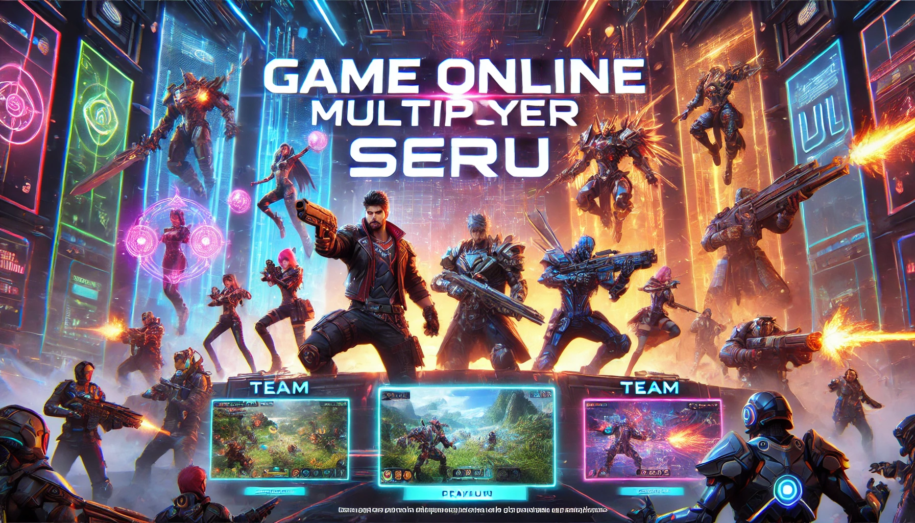 Game Online Multiplayer Seru