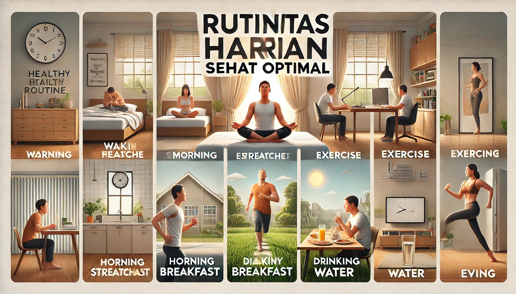 Rutinitas Harian Sehat Optimal