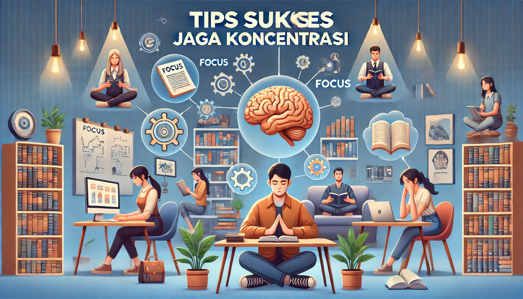 Tips Sukses Jaga Konsentrasi