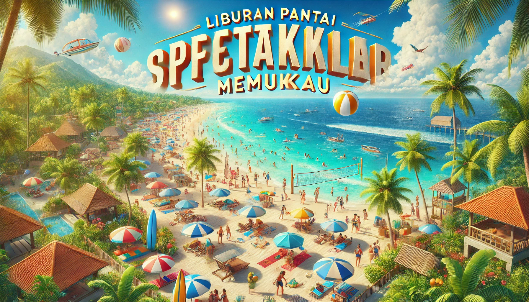 Liburan Pantai Spektakuler Memukau